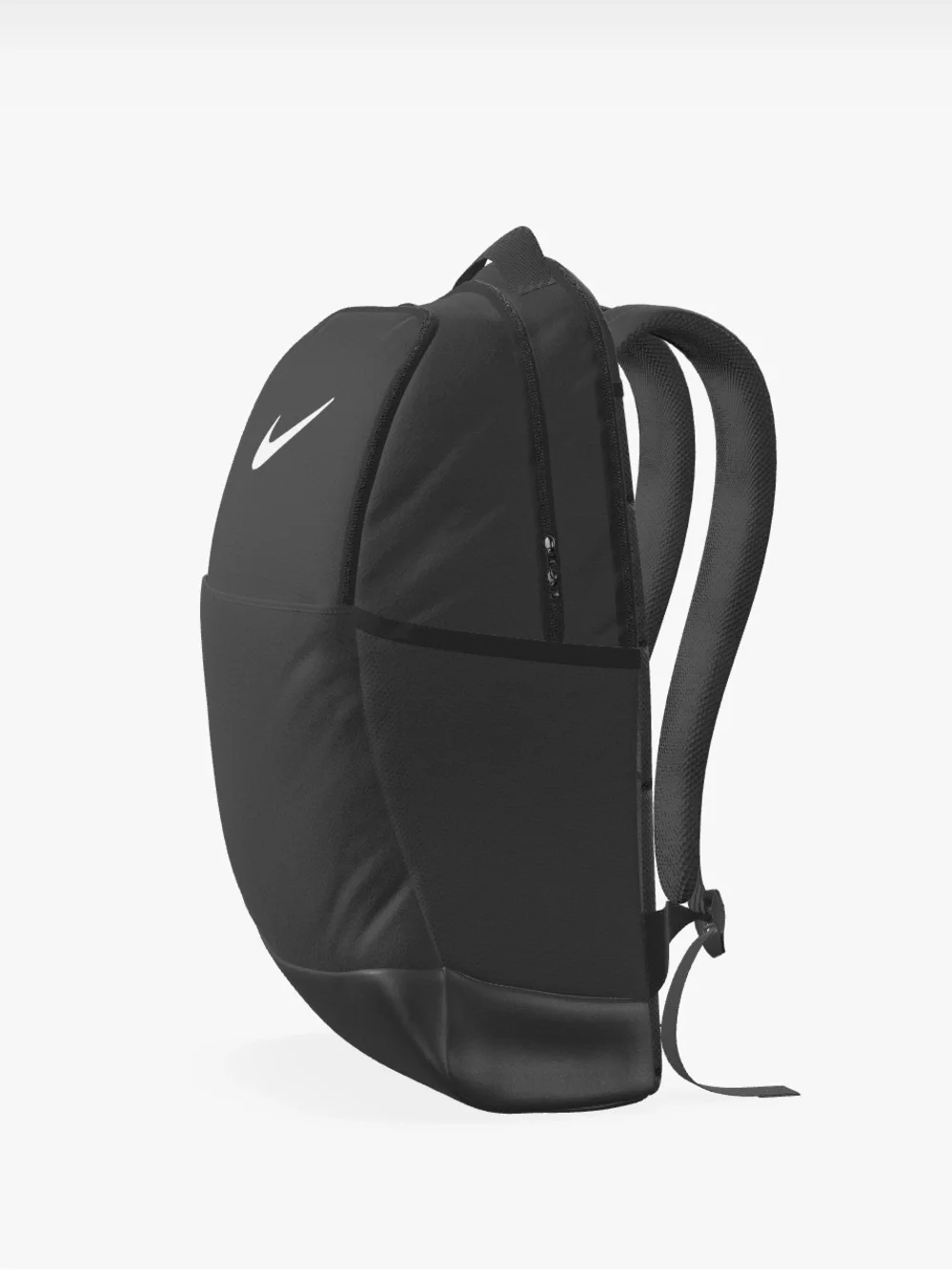 Nike Black Backpack with White Swoosh